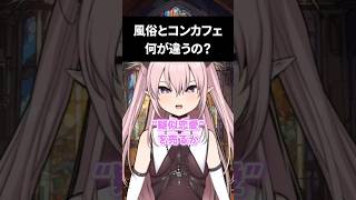 풍속과 콘카페의 차이 [야직 VTuber가 해설] #vtuber #콘카페 #야직