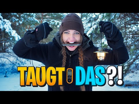 Tagestour in der Kälte: neue Ausrüstung GETESTET