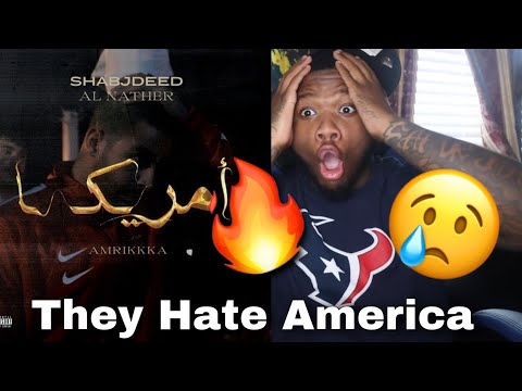 AMERICAN REACTS TO Shabjdeed - Amrikkka (Prod. Al Nather) شب جديد - امريكا