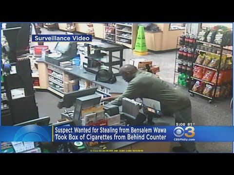 Suspect Wanted For Stealing Box Of Cigarettes At Bensalem Wawa