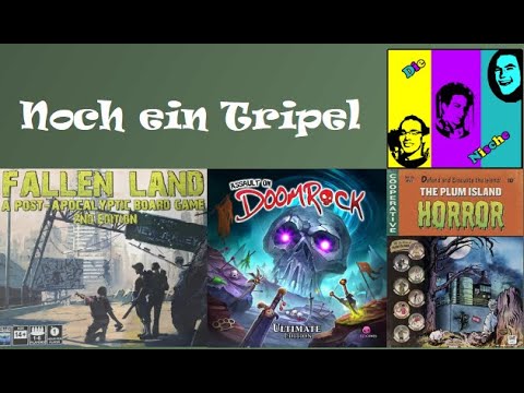 Noch ein Tripel: Fallen Land, Plum Island Horror, Assault on Doomrock