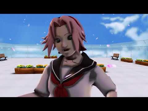 (MMD NARUTO) BAAM MOMOLAND SAKURA