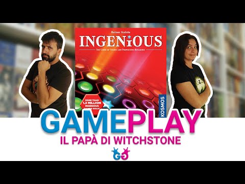 Geniale, Partita Completa ad un gioco coloratissimo di Reiner Knizia