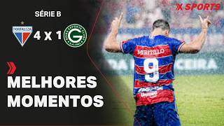 FORTALEZA 4 X 1 GOIÁS | MELHORES MOMENTOS - BRASILEIRÃO SÉRIE B