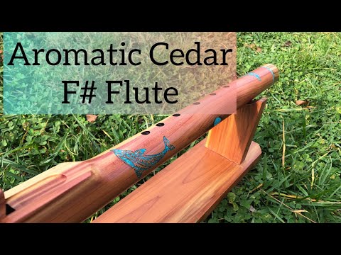 Aromatic Cedar F# Flute - Elemental Flutes