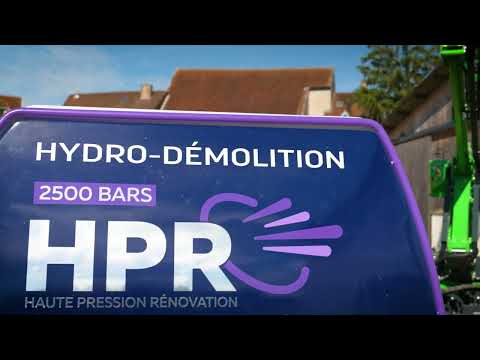 Hydro-décapage de façade en bardage bois