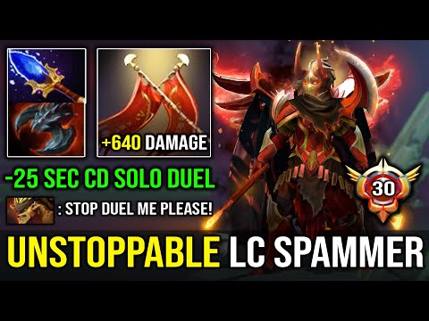 There is Nothing That Can Stop this LC Spammer +640 Free Damage with 25s CD Solo Duel Hunting Dota 2