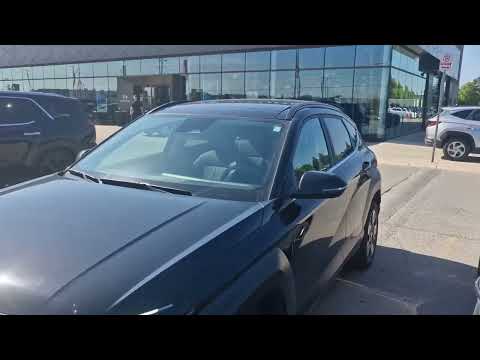 2024 Hyundai Kona 2.0L Preferred AWD w/Trend Package in Black for sale at Finch Hyundai in London, ON