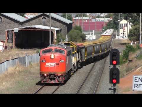 SSR through Ballarat on 9192 grain. 4/2/2018