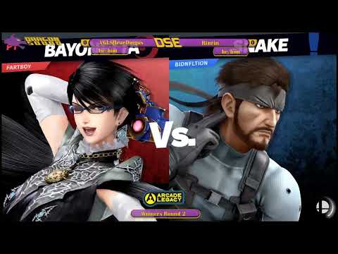 Rinrin (Snake) vs TrueDingus (Bayonetta) Arcade Legacy 83 Winners Round 2