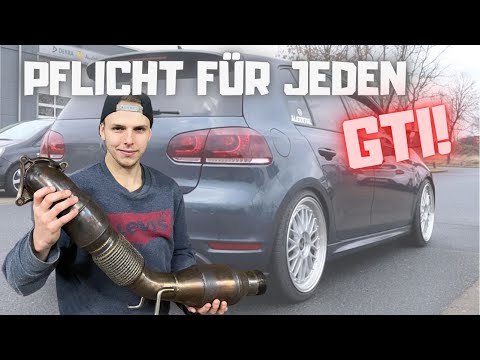 Das MUSS JEDER GTI-Fahrer verbauen! | EWG-Downpipe + EgoX für Alex Golf 6 GTI.