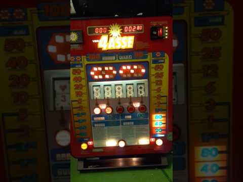 4 Asse Geldspielgerät Spielautomat, 30 Pf Gerät