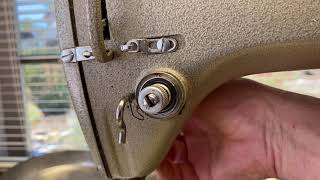 Industrial Sewing Machine Tension Installation