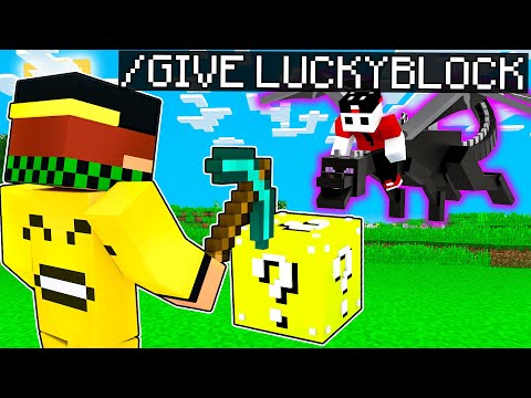 CACCIA ALL' UOMO MA ABBIAMO 100 LUCKYBLOCK 2 vs 2 - Minecraft ITA