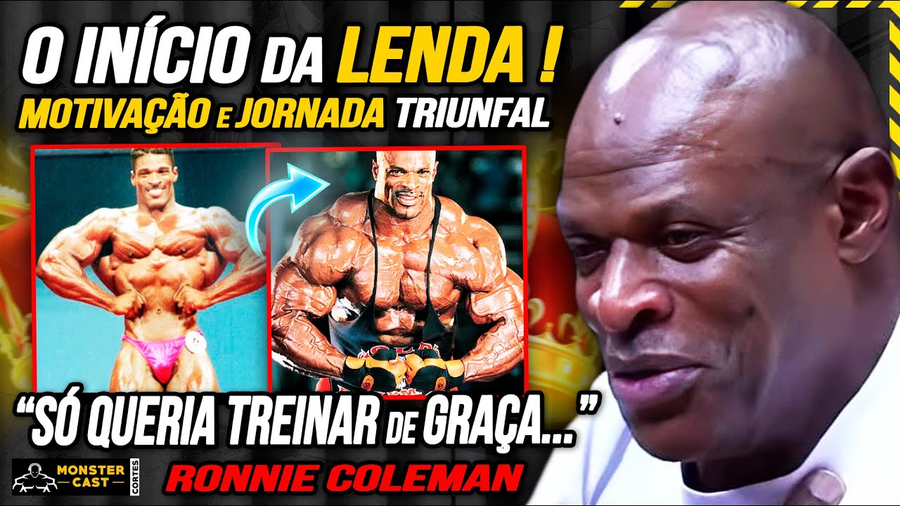 O COMEÇO DE RONNIE COLEMAN NO BODYBUILDING ! O INÍCIO DE UMA LENDA !!! | RONNIE COLEMAN