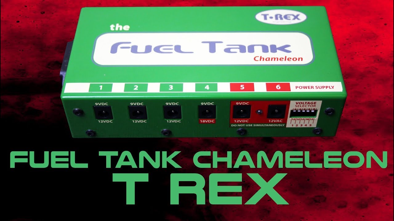 Watch video T Rex Fuel Tank Chameleon PSU Guitar Pedal Power Supply Now T Rex Fuel Tank Chameleon PSU Guitar Pedal Power Supply