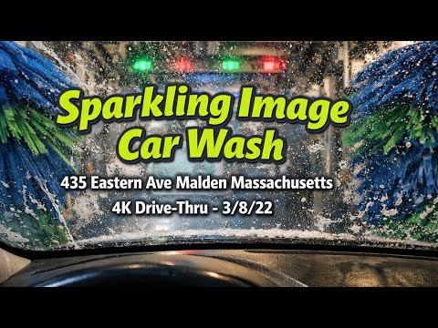🚘 Sparkling Image Car Wash | 435 Eastern Ave Malden MA | 4K Drive-Thru - 3/8/22