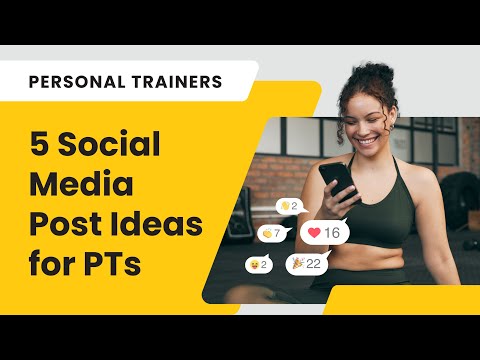 5 EASY Post Ideas for Personal Trainers (Instagram, Tiktok, Youtube shorts)