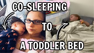 HOW TO GET YOUR TODDLER TO FALL ASLEEP ON THEIR OWN! 😴  FROM BED SHARING TO A TODDLER BED