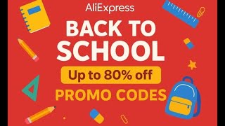 AliExpress 80% Off Code - Aug 2025 Coupons | Back 2 School | Live Offer 2025