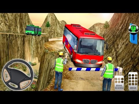 Offroad Real Bus Driver: Coach Bus Driving Simulator 2019 - Android GamePlay