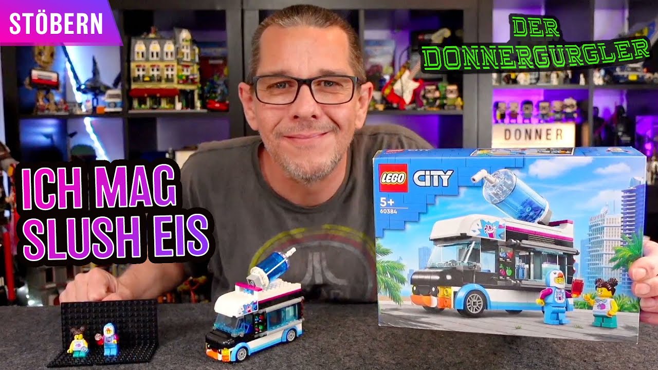 LEGO Slush Eiswagen 🍦 60384 - Passend zum Sommer ☀️