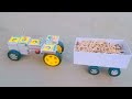 How To Matchbox Tractor And Trailer Diycraft Project Tractor Tractovidio Trailel Minitractor