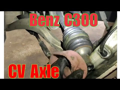 Mercedes-Benz C300 CV Axle Replacement - Driver Side