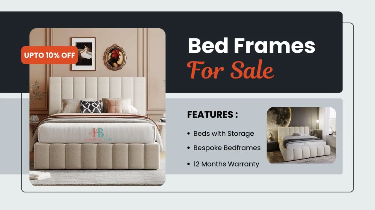 Luxury Storage Bed Frames | Best Bed Frames in UK - Heavenlybeds