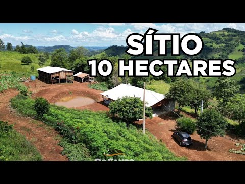 SÍTIO A VENDA EM SANTA CATARINA 10 HECTARES CASA LAVOURA R$520.000