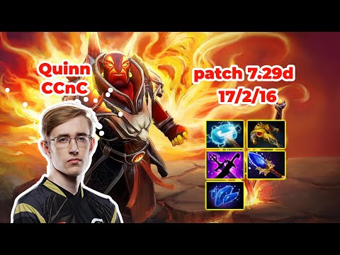 Quinn CCnC Ember Spirit Mid - DOTA 2 7.29d - MMR rank - Dota2 Gameplay [Learn To PRO dota2]