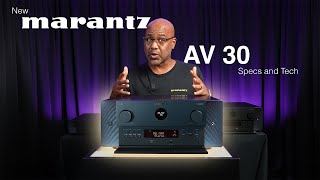 Video thumbnail for Meet the New Marantz AV 30 — Specs and Tech Overview by Sound United Training