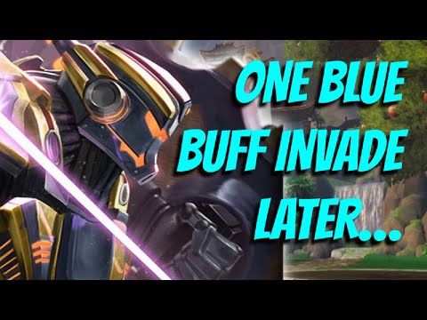 ONE BLUE BUFF INVADE TOTALLY CHANGED THIS GAME?! | SMITE Ranked Joust - Cabrakan Gameplay