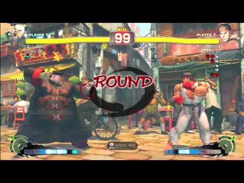 SSF4 Rank Match  SAULABIS (RU)  vs  gTEAM0111 (RY)