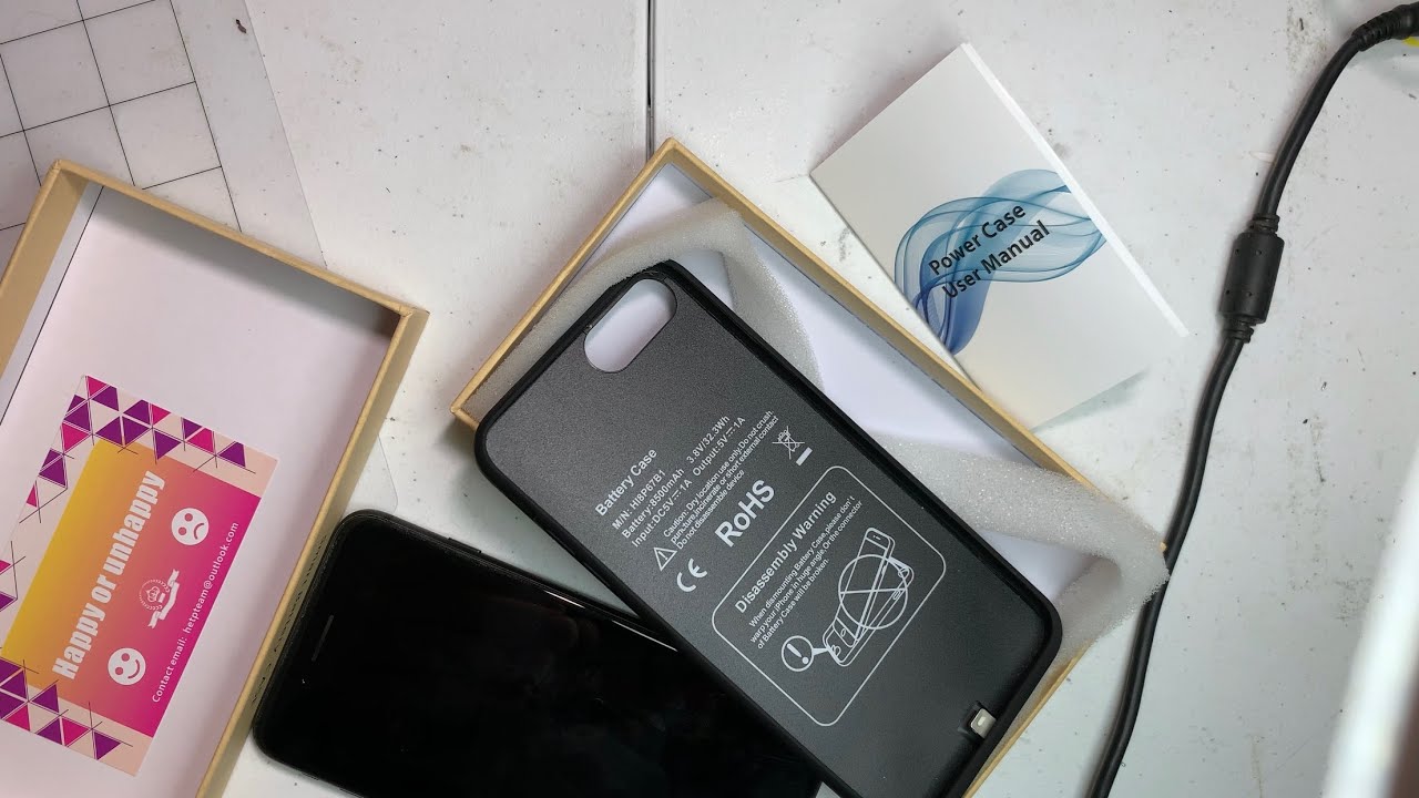 Hetp 8500mah smart battery case iPhone 8 Plus