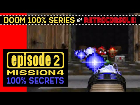 Doom 1 - Episode 2, Mission 4 - Secrets 100% [MS-DOS, 1993]