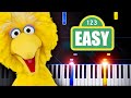 Sesame Street Theme Easy Piano Tutorial