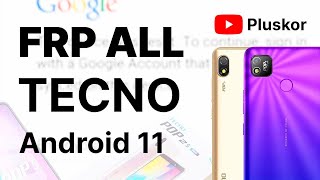 FRP! Все телефоны TECNO android 11. Бесплатный метод без ПК.