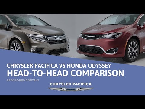 Chrysler Pacifica vs  Honda Odyssey - Head To Head Comparison - Sponsored Content