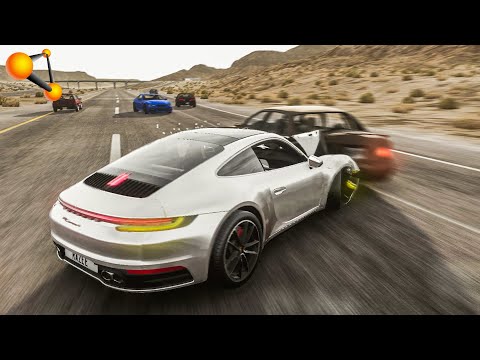 BeamNG Drive Crash Testing Real Car Mods Ep.8