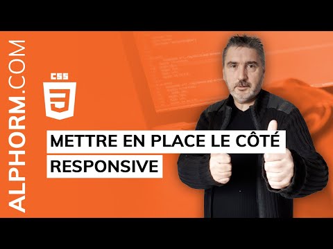 Mettre en place le côté responsive sous CSS Vidéo Tuto