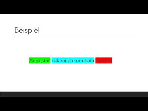 Ablativus Absolutus - Leicht erklärt - Latein leicht erklärt - Abl.Abs.