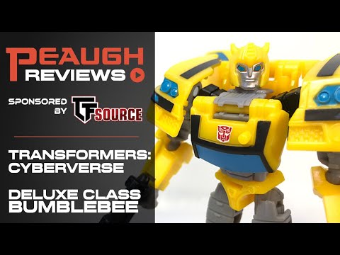 Video Review: Transformers Cyberverse - Deluxe BUMBLEBEE