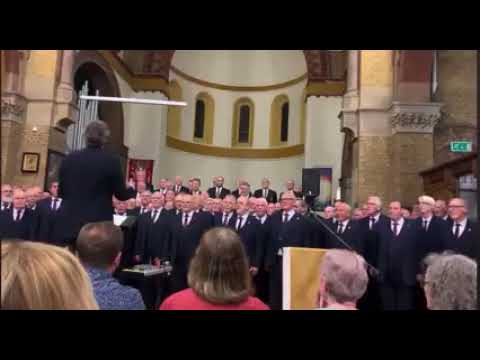 Treorchy Male Choir perform a stunning version of Let It Be Me