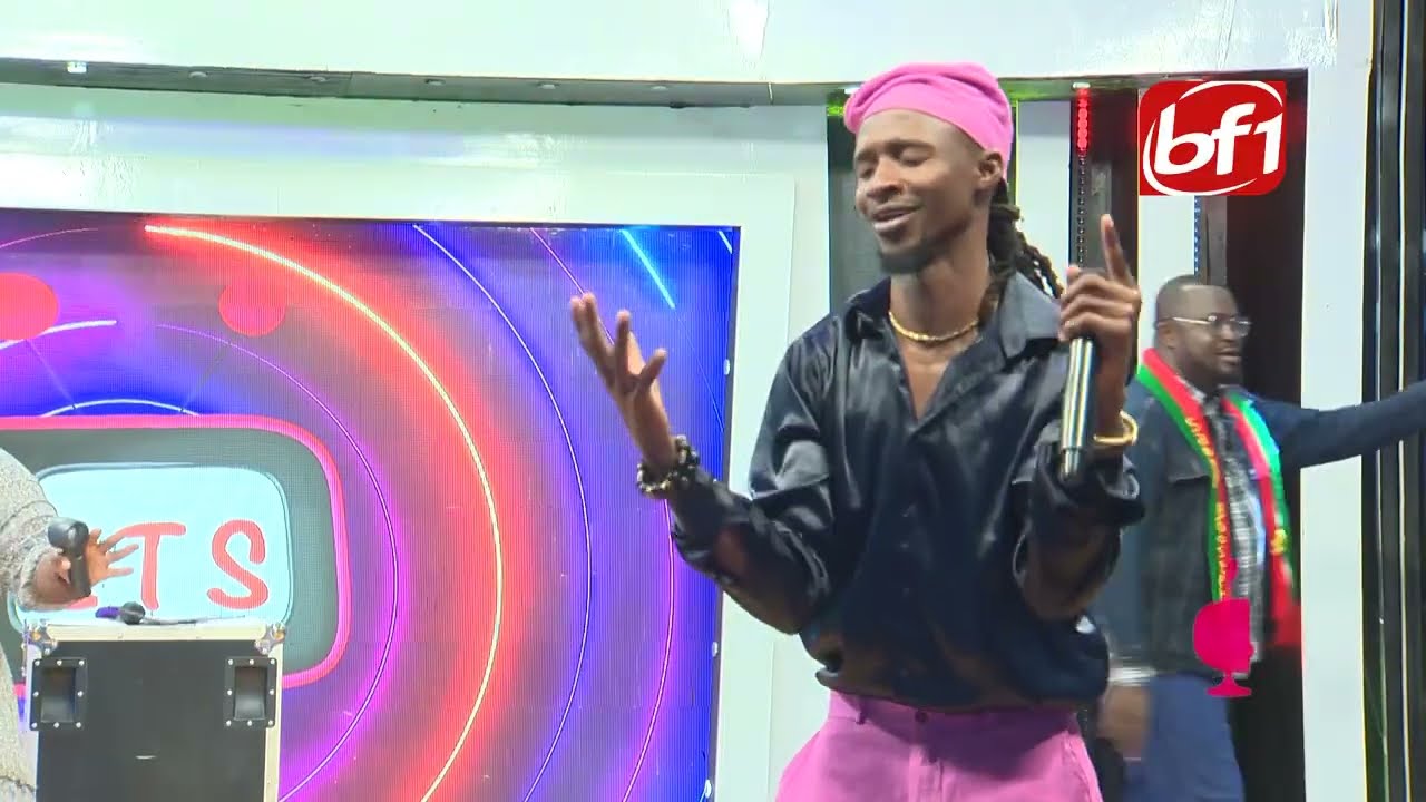 L'artiste Joodal fait découvrir son titre " Ratato " au public de La Télé S’amuz