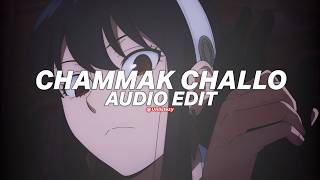 Download lagu Chammak challo (slowed/tiktok vers.) - Akon, Hamsika Iyer [edit audio] mp3
