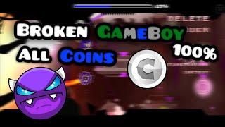 Broken GameBoy all coins by Cheese Nugget