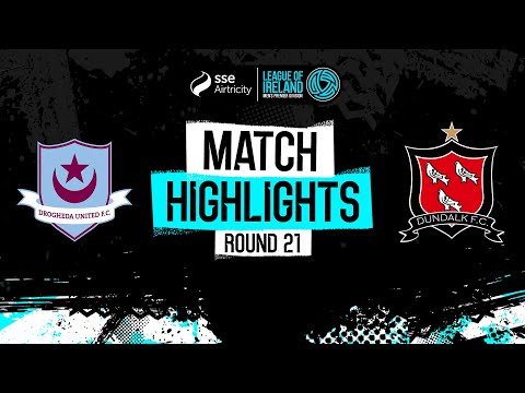 SSE Airtricity Men's Premier Division Round 21 | Drogheda United 1-2 Dundalk | Highlights
