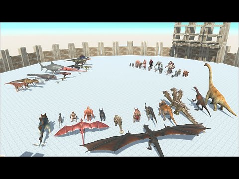 2 VS 2 VS 2 Infernals with Mutant vs Carnivore Dino with Aquatics vs Herbivore dinos with Fantasy