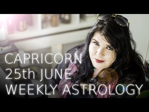 Capricorn Weekly Astrology June 25th 2018